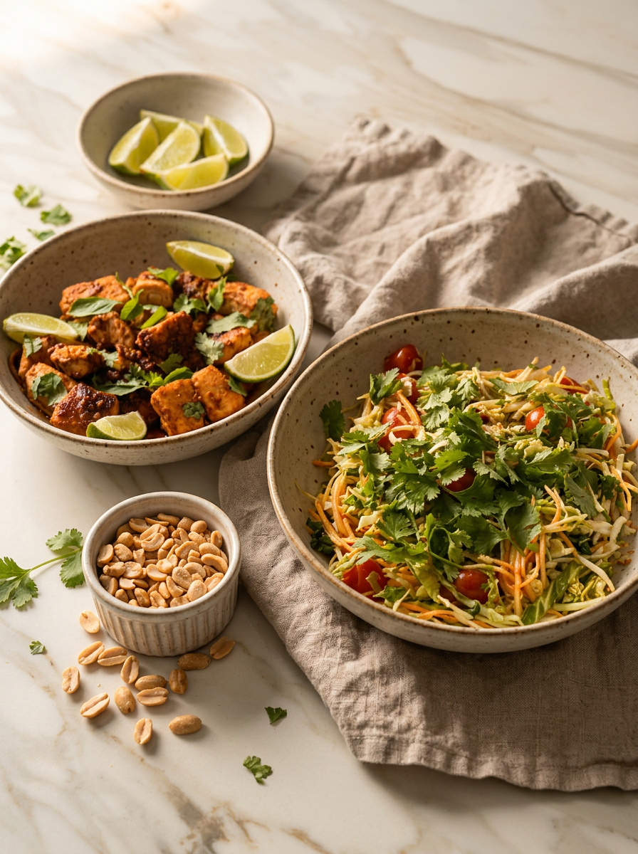 Chili-Lime Chicken & Crunch Slaw